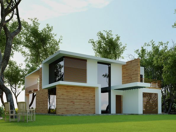 Fertighaus, Baustil, Foto: iStock/PetrePlesea