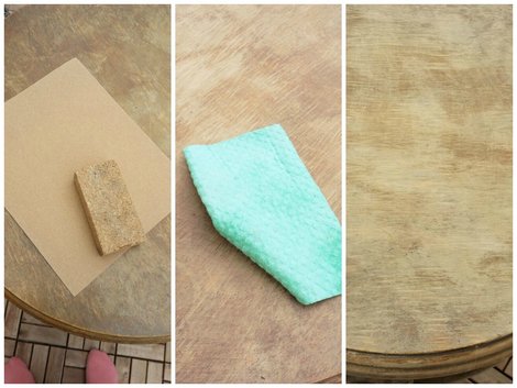 Alte Möbel, Shabby Chic, DIY, Tisch abschleifen, Foto: Franziska Schönbach / immowelt.de