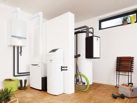 Heizungswartung, Blockheizkraftwerk, BHKW, Foto: Vaillant