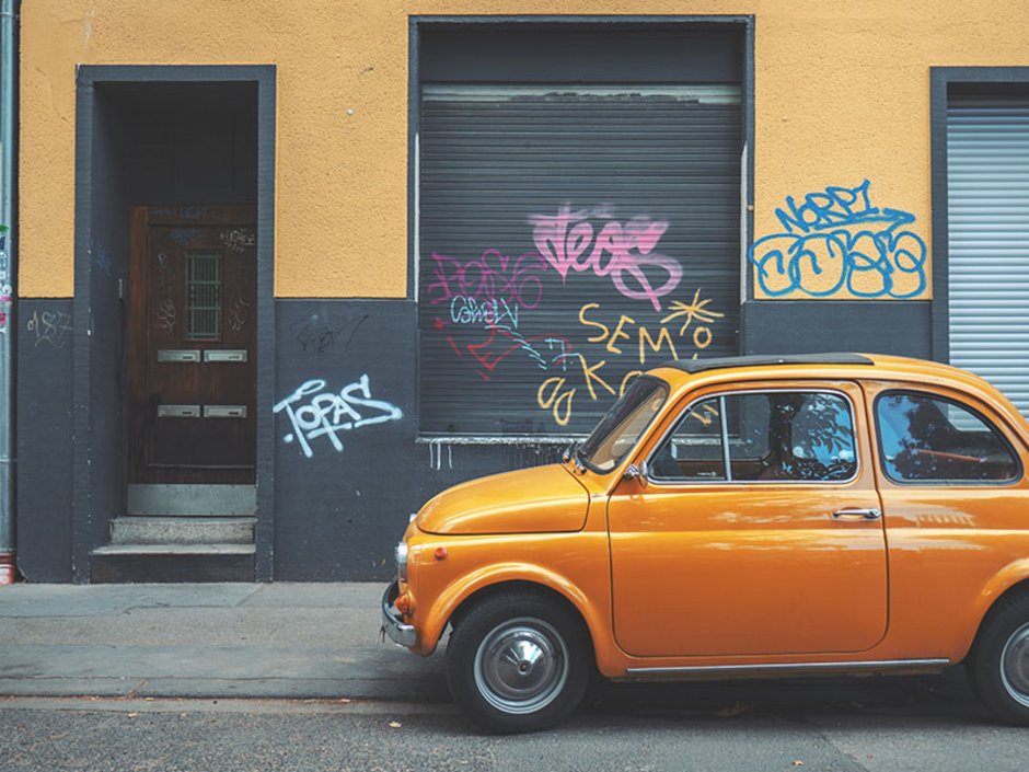Gewerbemietvertrag, Gewerbemietrecht, Mietminderung, Graffiti, Foto: Daniel von Appen/Unsplash.com