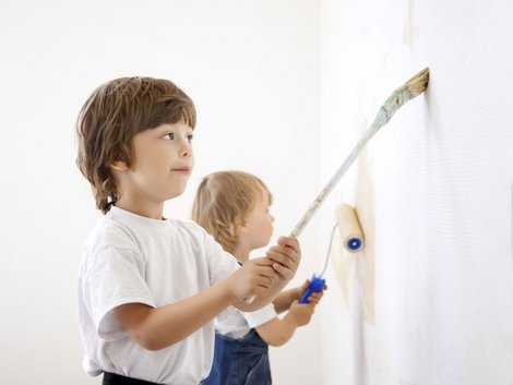 Umzug mit Kindern, Kinderzimmer streichen, Foto: Chepko Danil/fotolia.com
