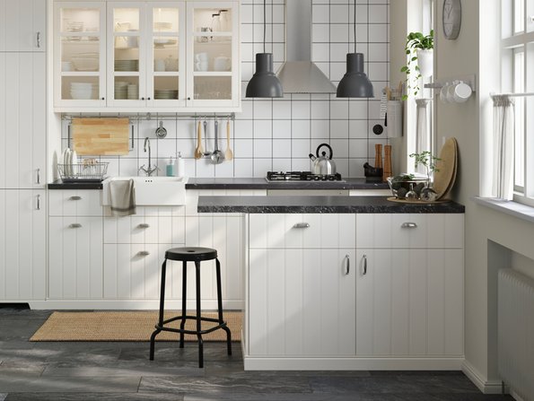 Kleine Küchen, Arbeitsfläche, Sitzplatz, Tisch, Foto: Inter IKEA Systems B.V.