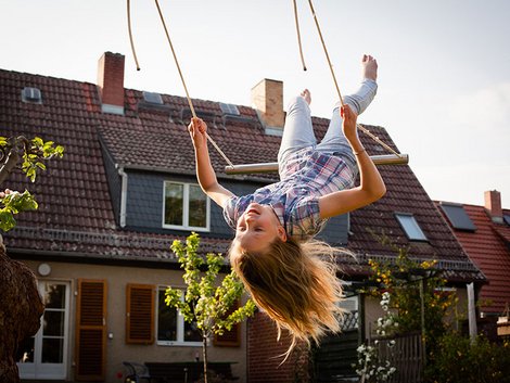 Beleihungswert, Eigenheim, Schaukel, Foto: fotografixx / iStock.com