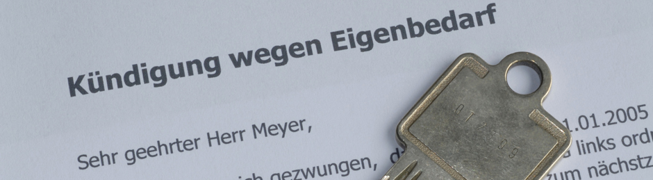 Kundigung Wegen Eigenbedarfs Das Mussen Vermieter Beachten